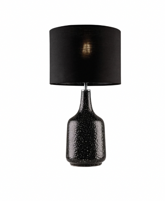 Mercator Bronx Ceramic Table Lamp Black
