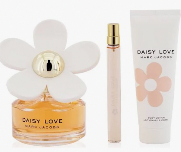Marc Jacobs Daisy Love Gift Set 3pcs 100ml, 10ml EDT Spray Body Lotion 75ml