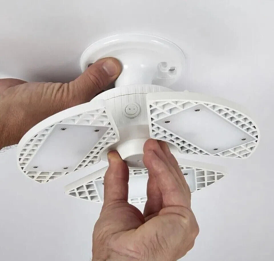 Luminus LED 60W 8000 Lumens E27 Ceiling Light Bulb Indoor Garage Shed Workshop