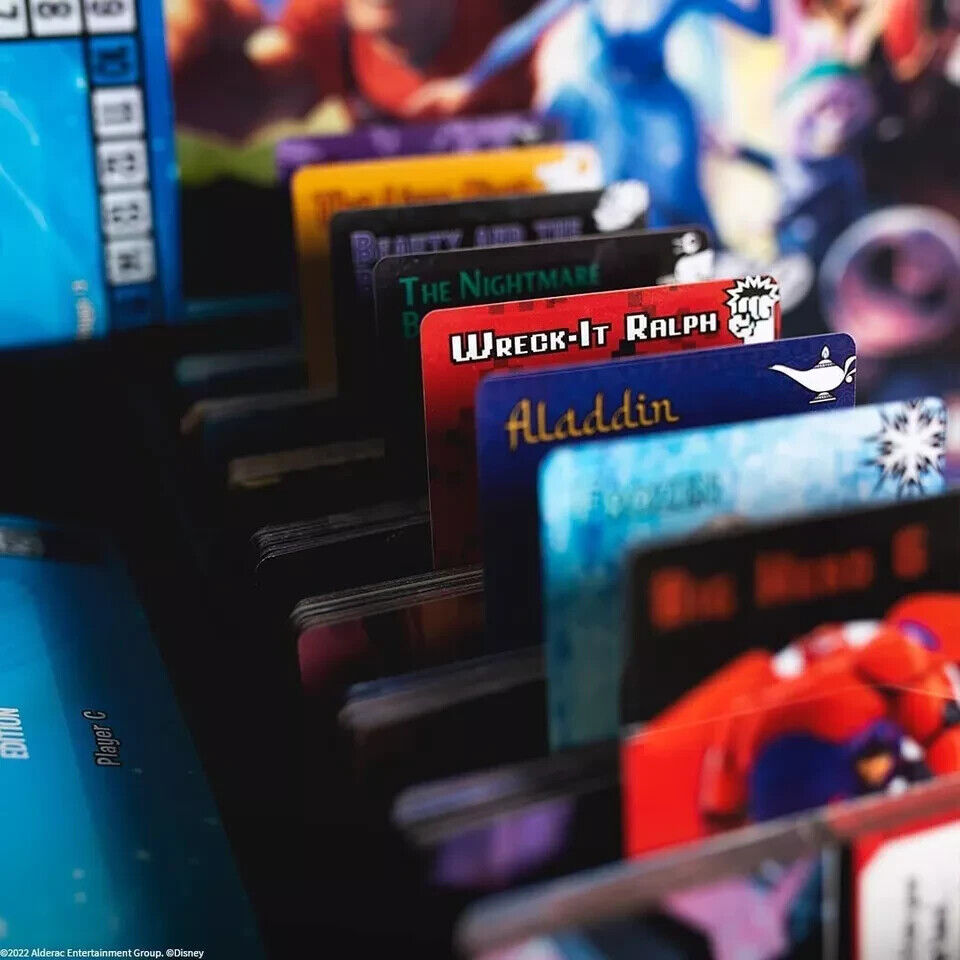 Smash Up Disney Edition Deck Building Card Board Game Paul Peterson