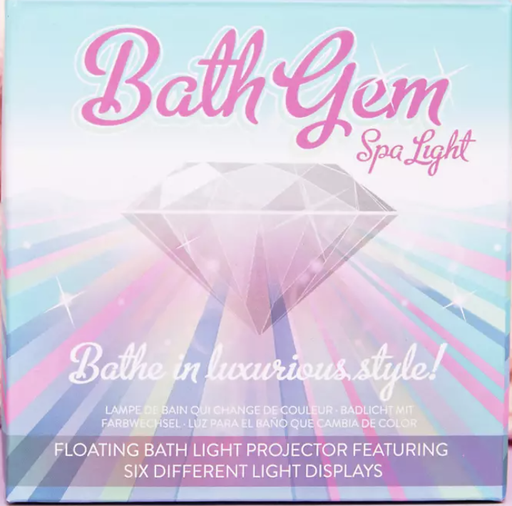Paladone Floating Bath Gem Six Differents Spa Light Display Pick Your Mood Relax