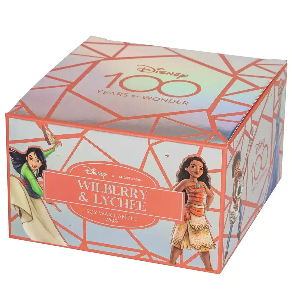 2 Pack Of Short Story Disney Handcrafted 100 Candles Princess And Heartstrong