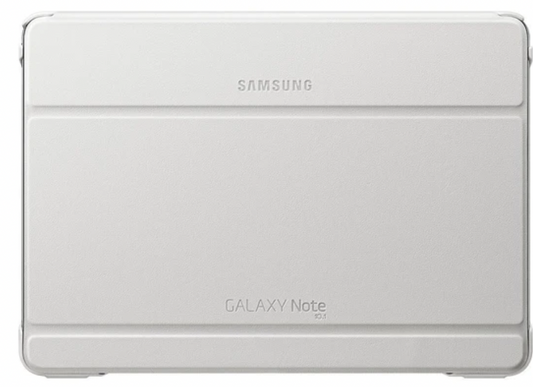 Samsung Galaxy Note 10.1 2014 Edition Book Cover White Brand New