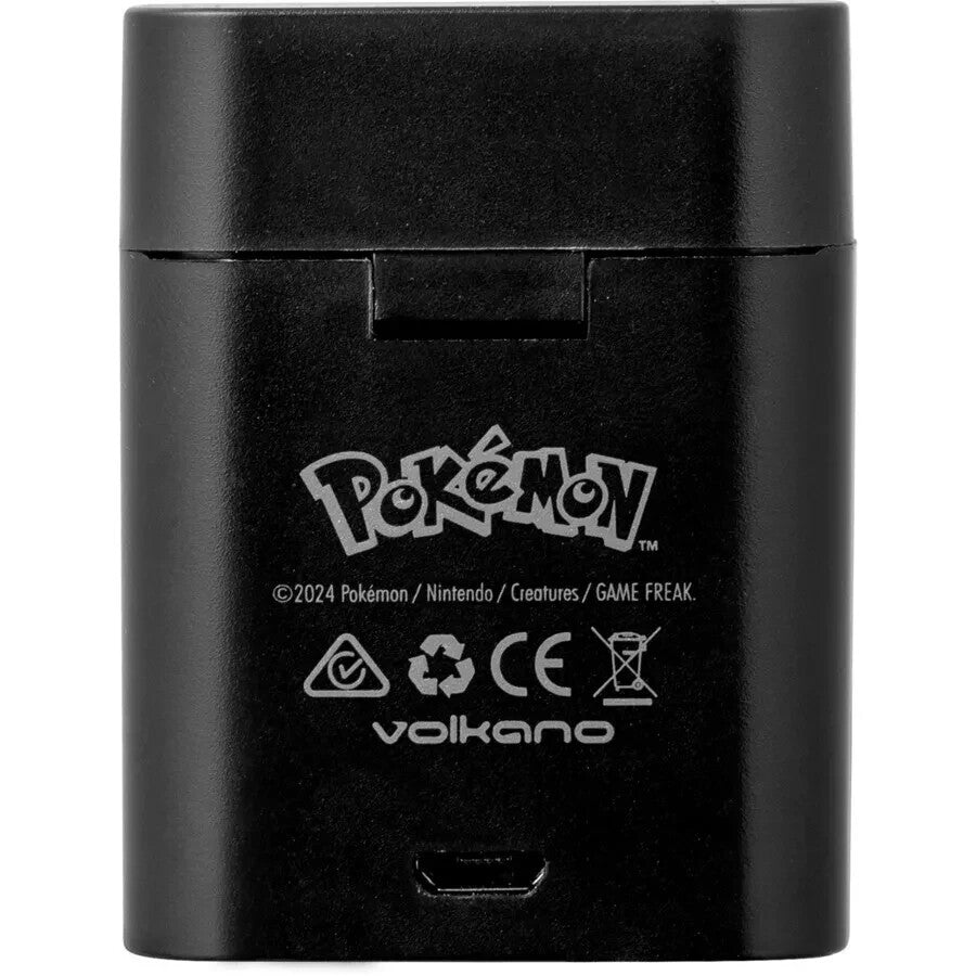 Pokemon True Wireless Earphones TWS with Charging Case Supports Google Assistant