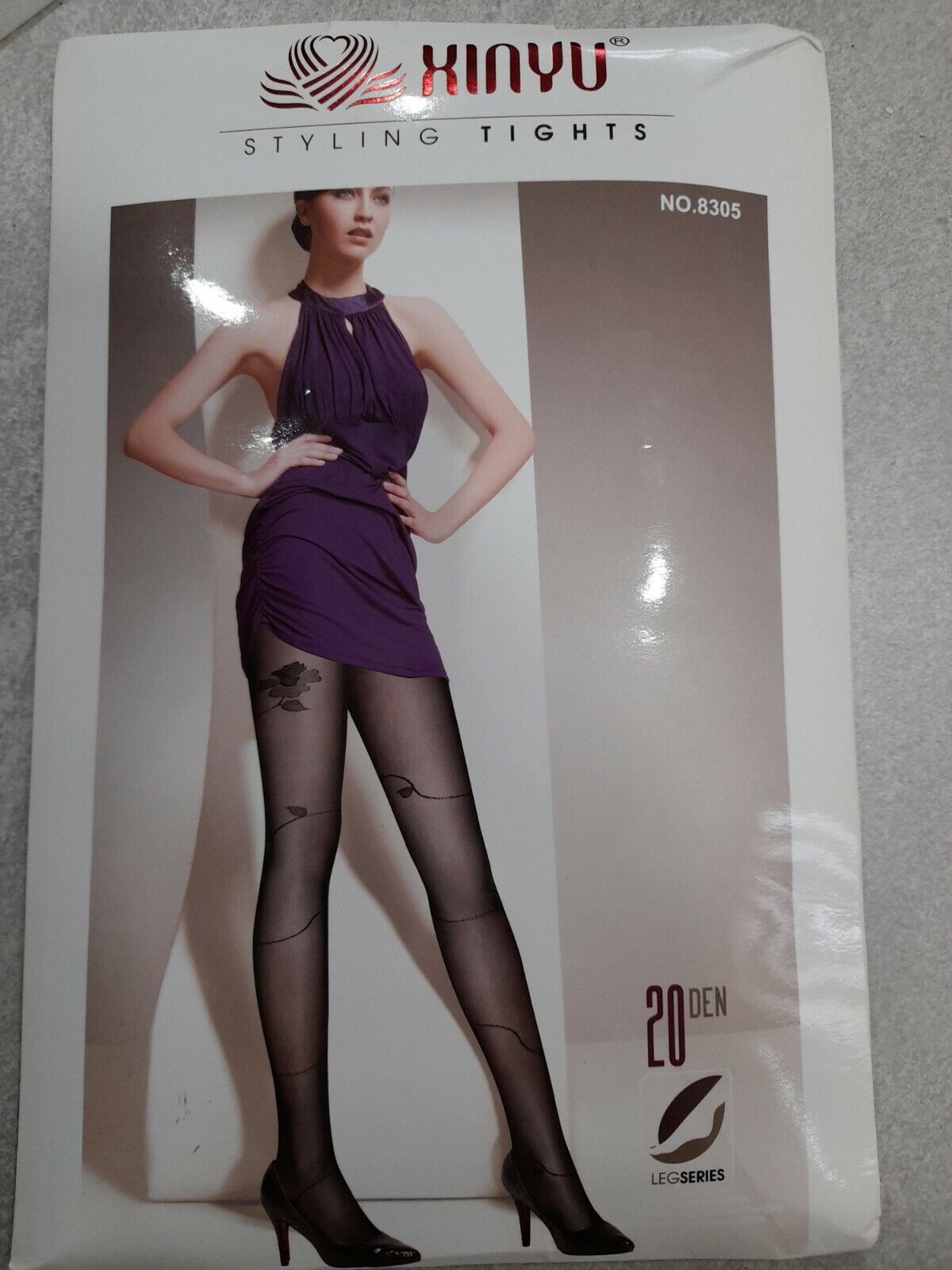 Xinyu Woman Fashion Styling Tights 20 Den Stocking (8305) New