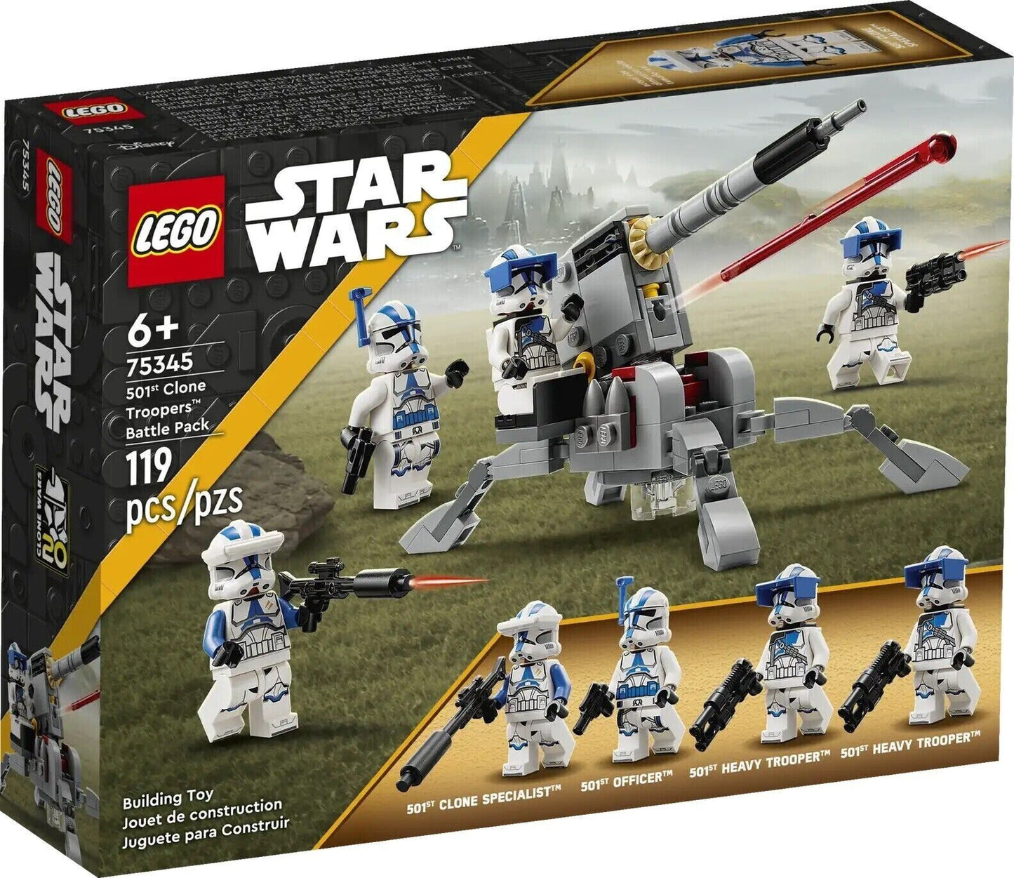 LEGO Star Wars 75345 501st Clone Troopers™ Battle Pack New And Sealed
