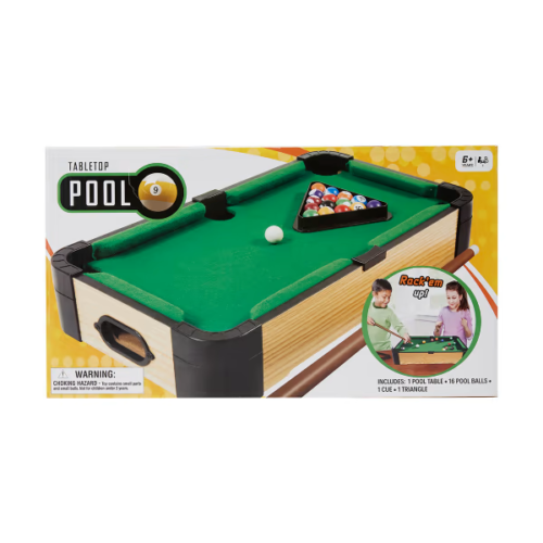 Portable Mini Tabletop Billiard Pool Snooker Indoor Fun Game Family Game Set