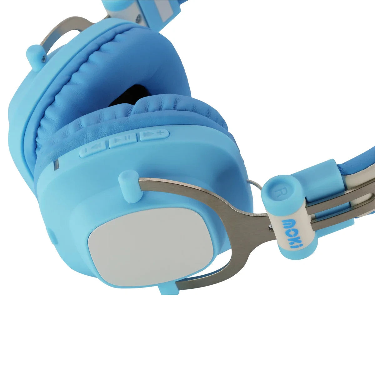 Moki Exo Kids Wireless Bluetooth Headphones with Mic - Blue