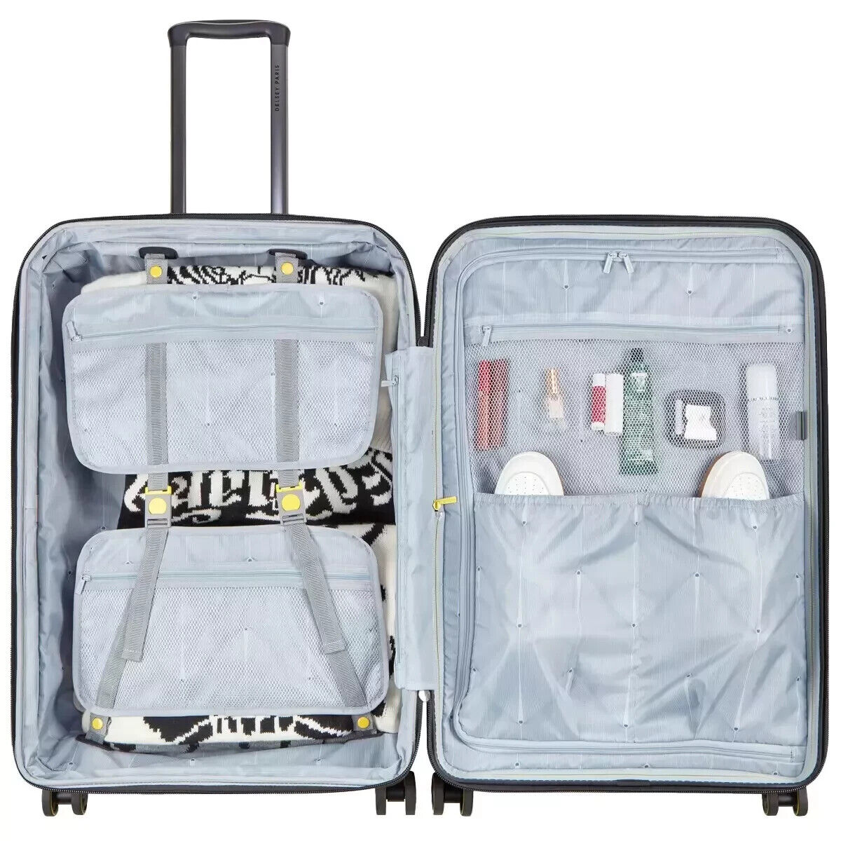 Delsey Paris Helium Edge  Hardside Suitcase Set 2 Piece Luggage Set