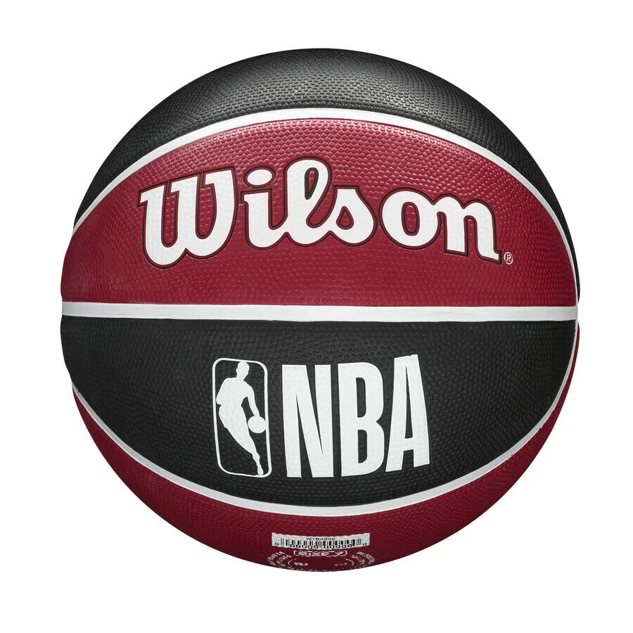 Wilson NBA Team Tribute Basketball Miami Heat Size 7 Basketball COMES deflated