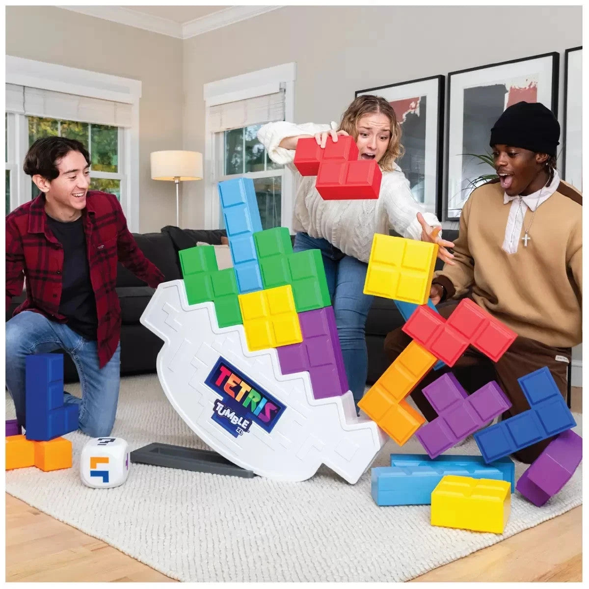 Tetris Tumble XL Indoor & Outdoor Game-NEW-2025-Official Toy of Tetris Gift