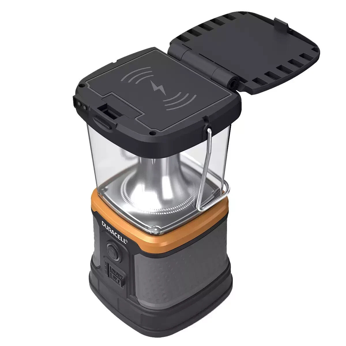 Duracell 3000 Lumen Rechargeable Lantern Camping Hiking Light Battery Solar USB