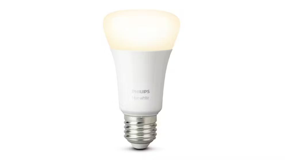Philips Hue Warm White 2700K 9W A60 E27 Bulb with Bluetooth Zigbee App Control