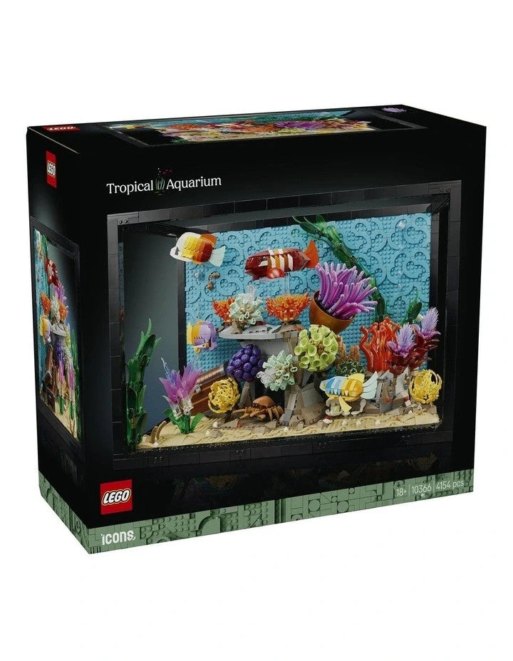LEGO Icons Tropical Aquarium 10366 4154pcs Aquarium Display Brand New Sealed AU