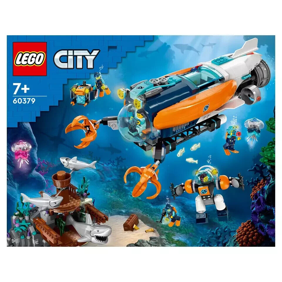 LEGO 60379 City Deep-Sea Explorer Submarine Brand New Sealed