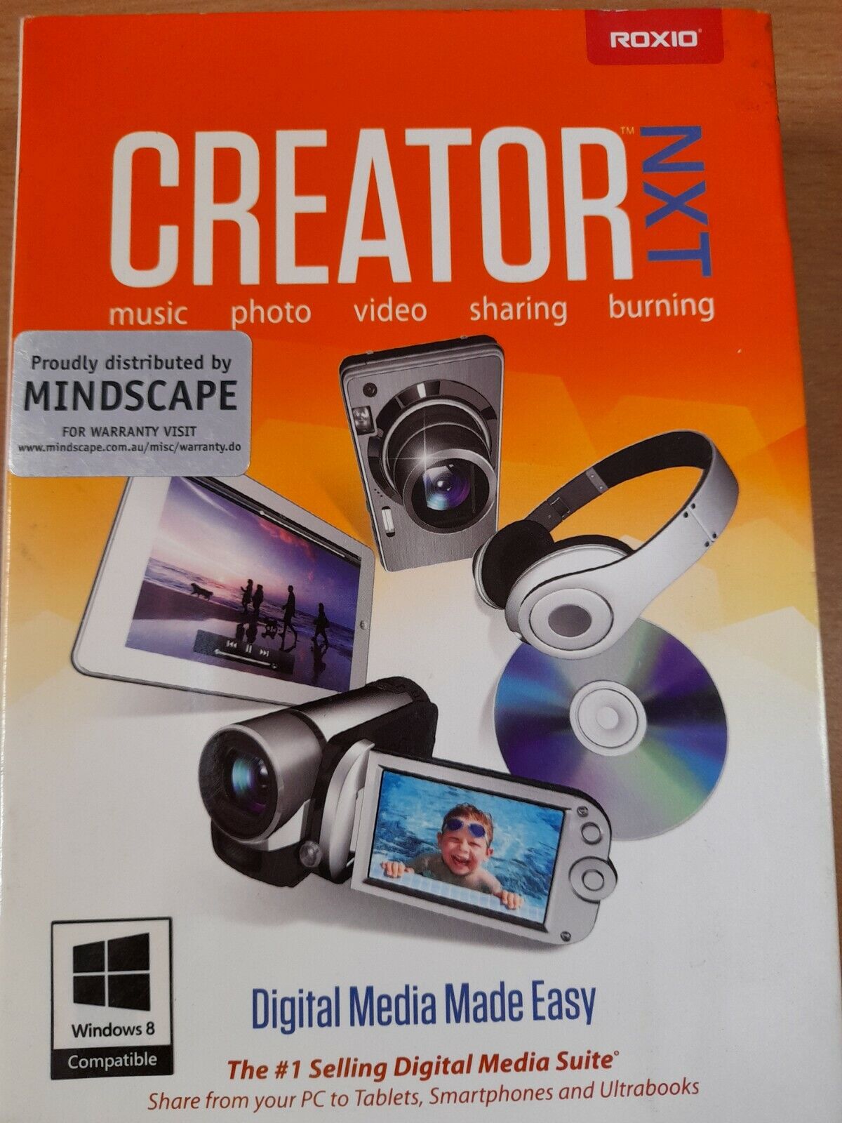 Roxio Creator NXT Digital Media Easy Brand New