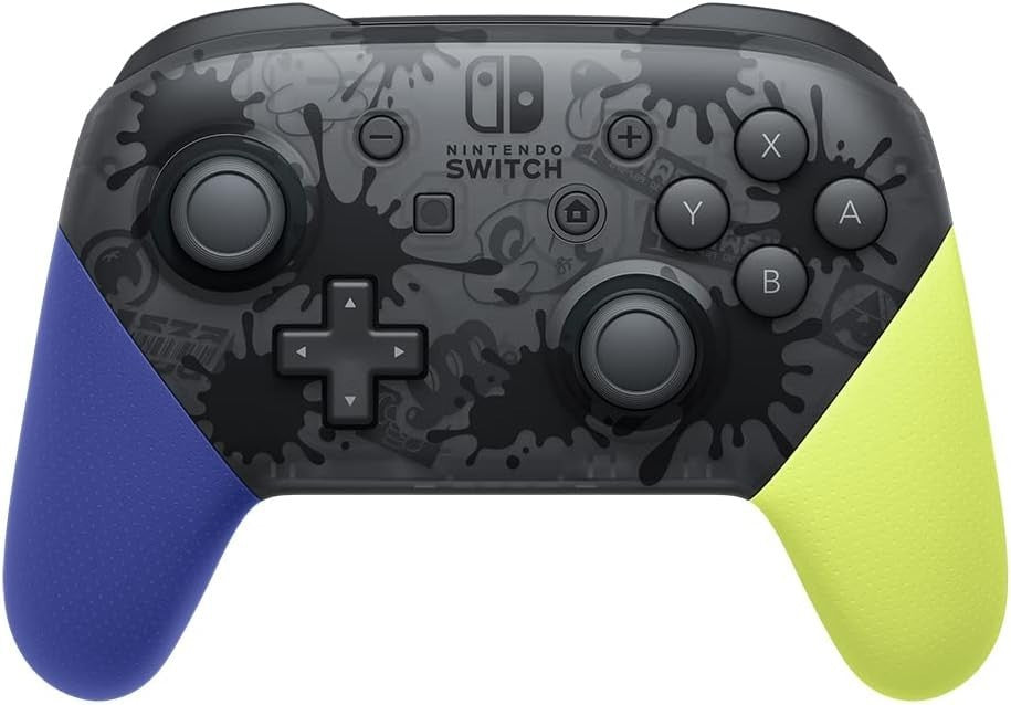 New Genuine Nintendo Switch Pro Controller Splatoon 3 Edition for Switch 1 & 2