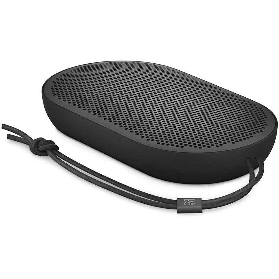 B&O Bang & Olufsen Beoplay P2 Portable Wireless Bluetooth Speaker (Black)