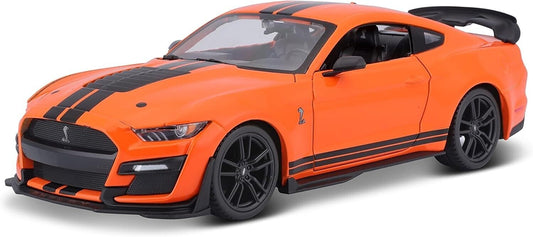 Maisto 1:18 Diecast Special Edition 2020 Mustang Shelby GT500 Model Car Orange