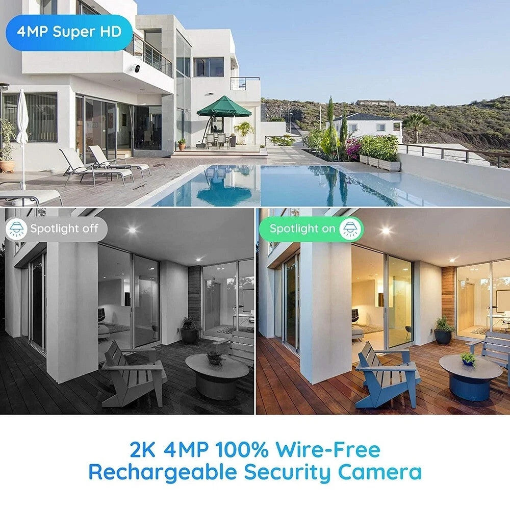 Reolink Argus 3 Home Security Camera Spotlight Colour Night Smart Detect + Solar