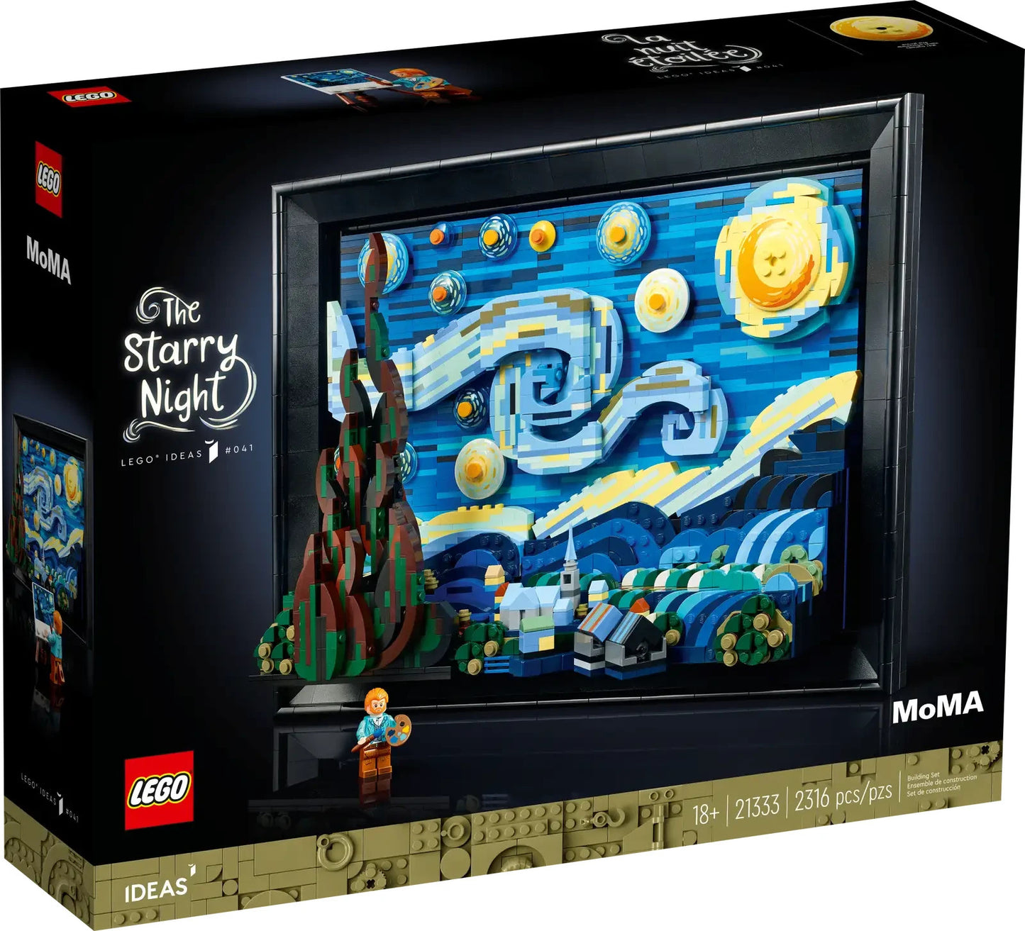 LEGO 21333 Ideas: Vincent van Gogh The Starry Night
