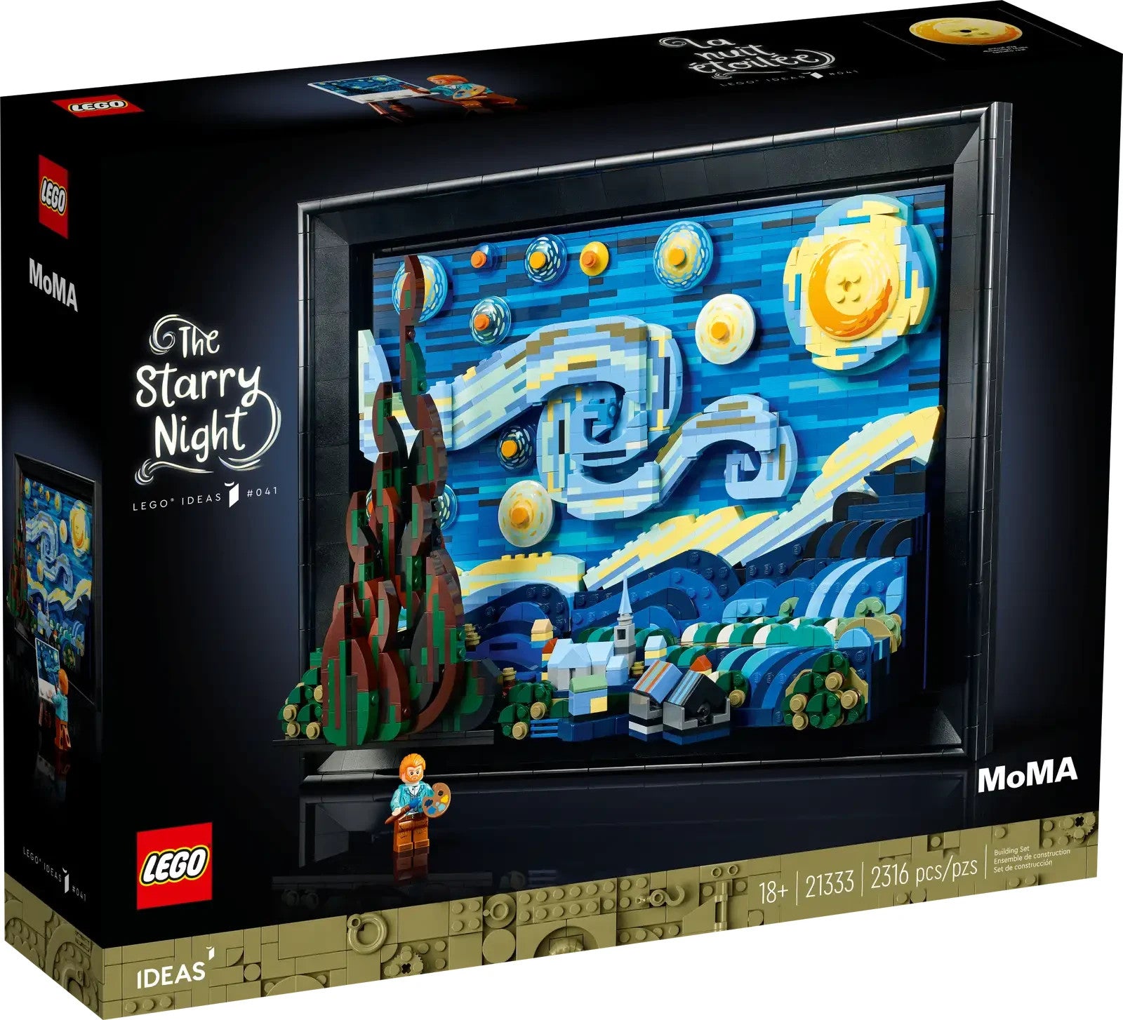 LEGO 21333 Ideas: Vincent van Gogh The Starry Night