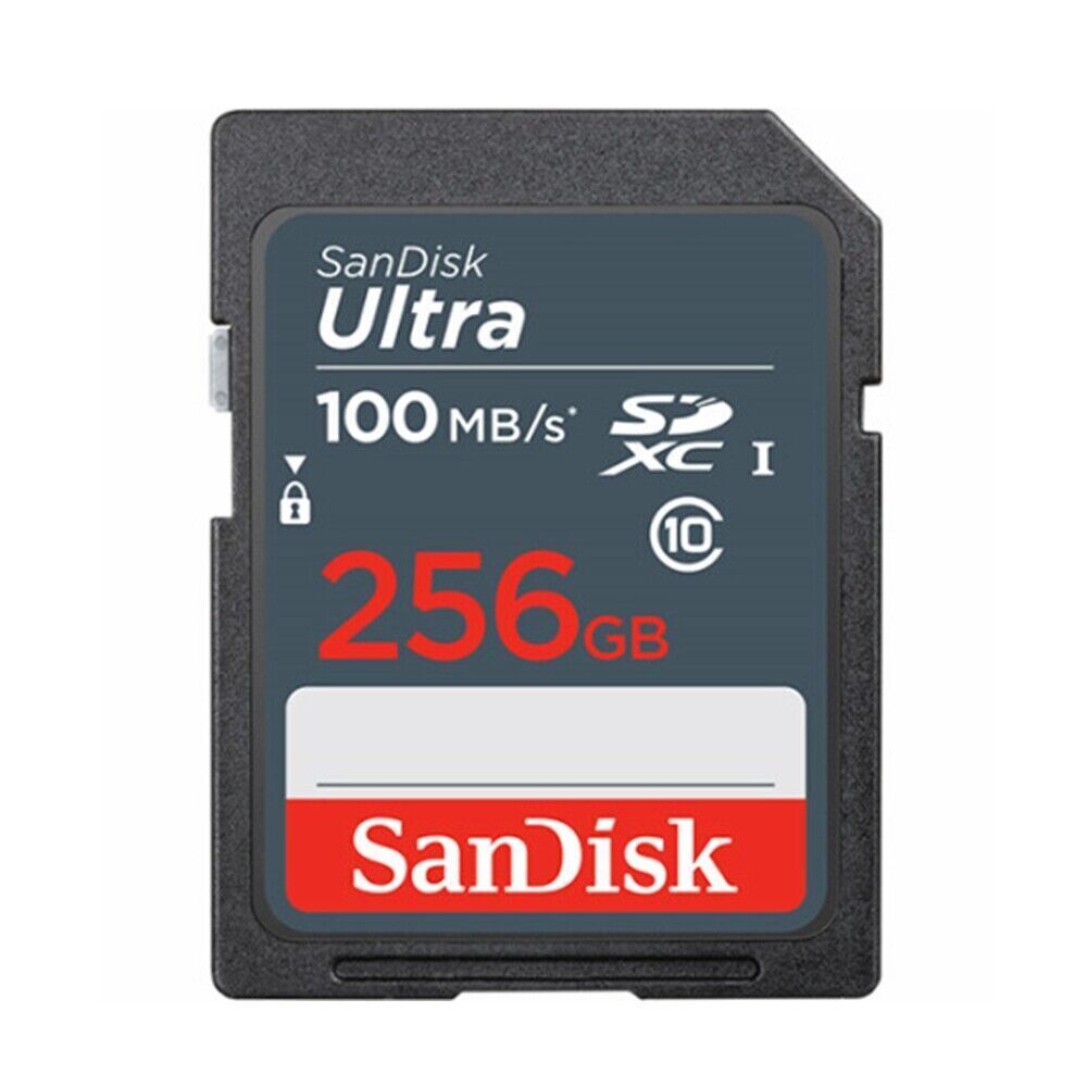 SD Card SanDisk Ultra 32GB 64GB 128GB 256GB Class10 SD HD Camera Memory Card