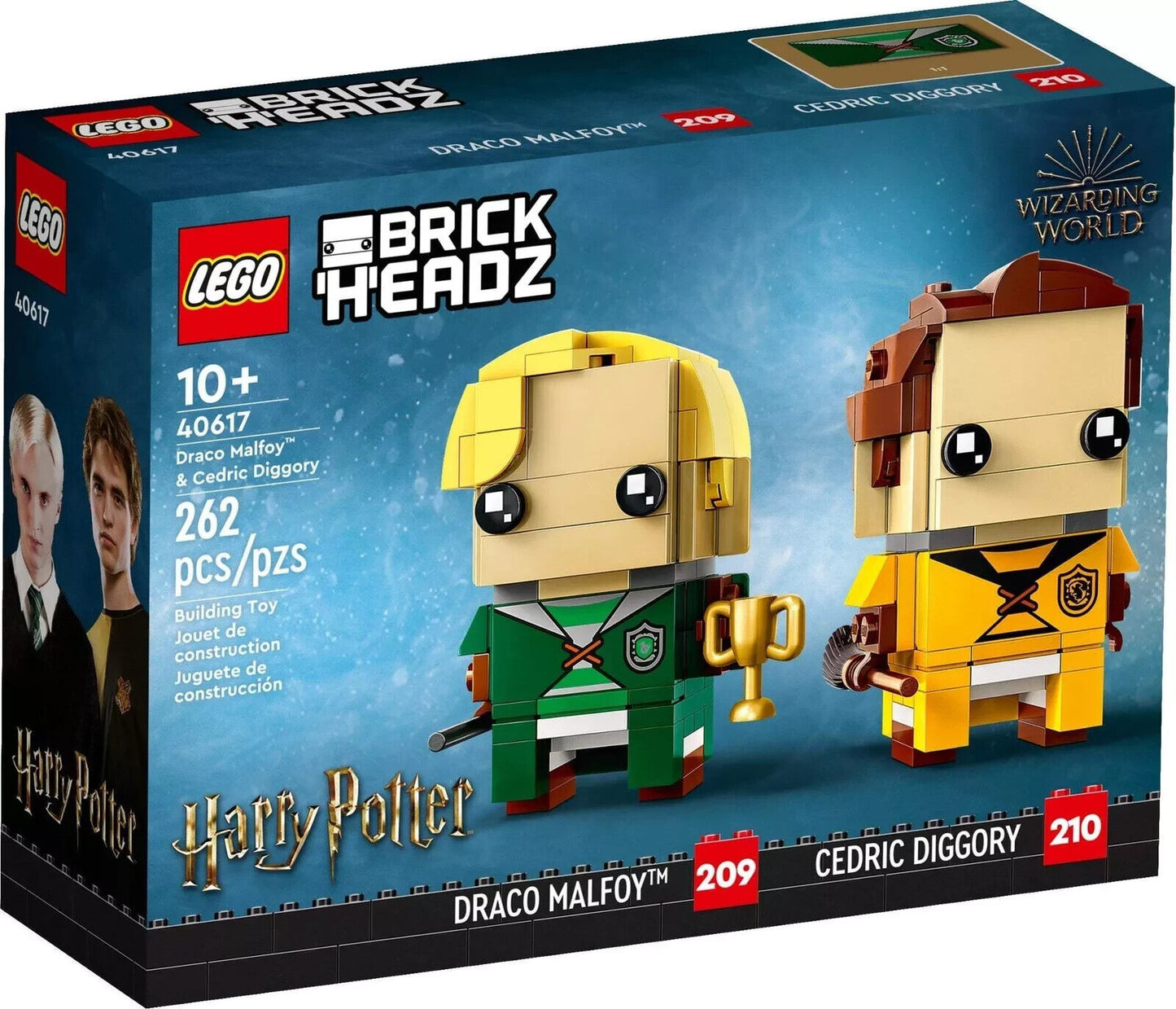 LEGO 40617 Brickheadz Draco Malfoy & Cedric Diggory - Harry Potter