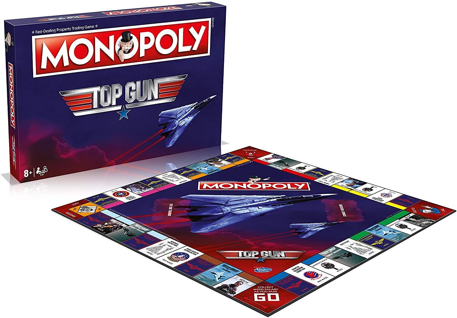 Monopoly Top Gun Edition Board Game Age 8+ Brand New 