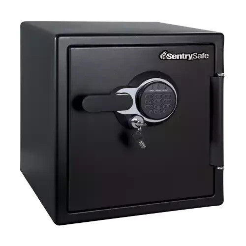 Sentry Safe Fire Water Digital Safe 34.8L Interior LED Lighting Dual Key Safe