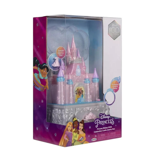 Disney Princess Music Jewellery Box for Girls Princess Castle Keepsake LED Light