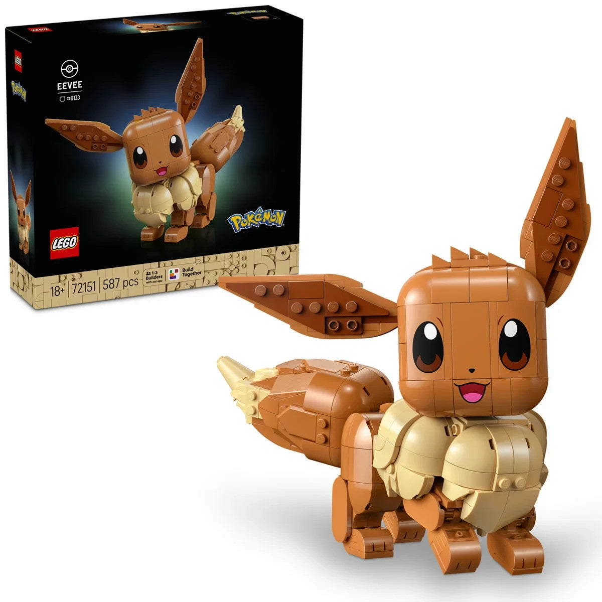 LEGO Pokémon Eevee 72151 Factory Sealed Brand New