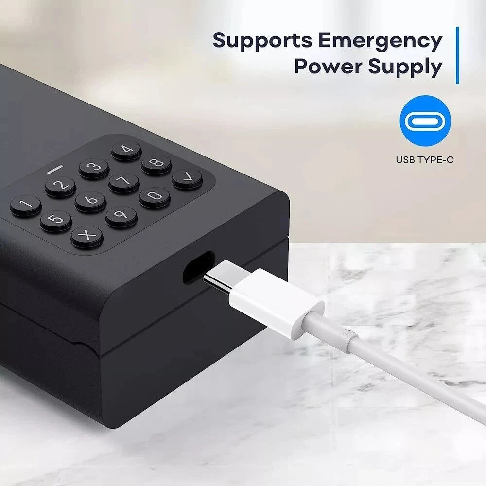 Orion Smart Bluetooth Key Safe Wall or Shackle Mount Water Resistant Lock Box