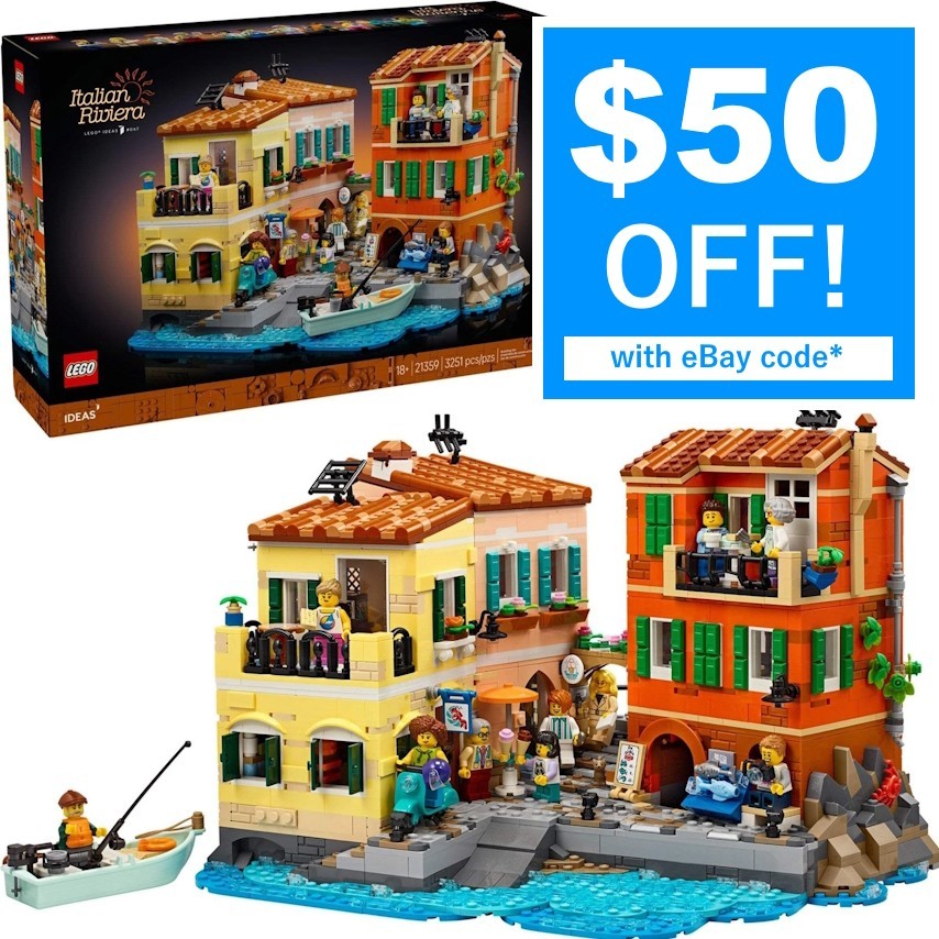 LEGO 21359 Ideas Italian Riviera Brand New