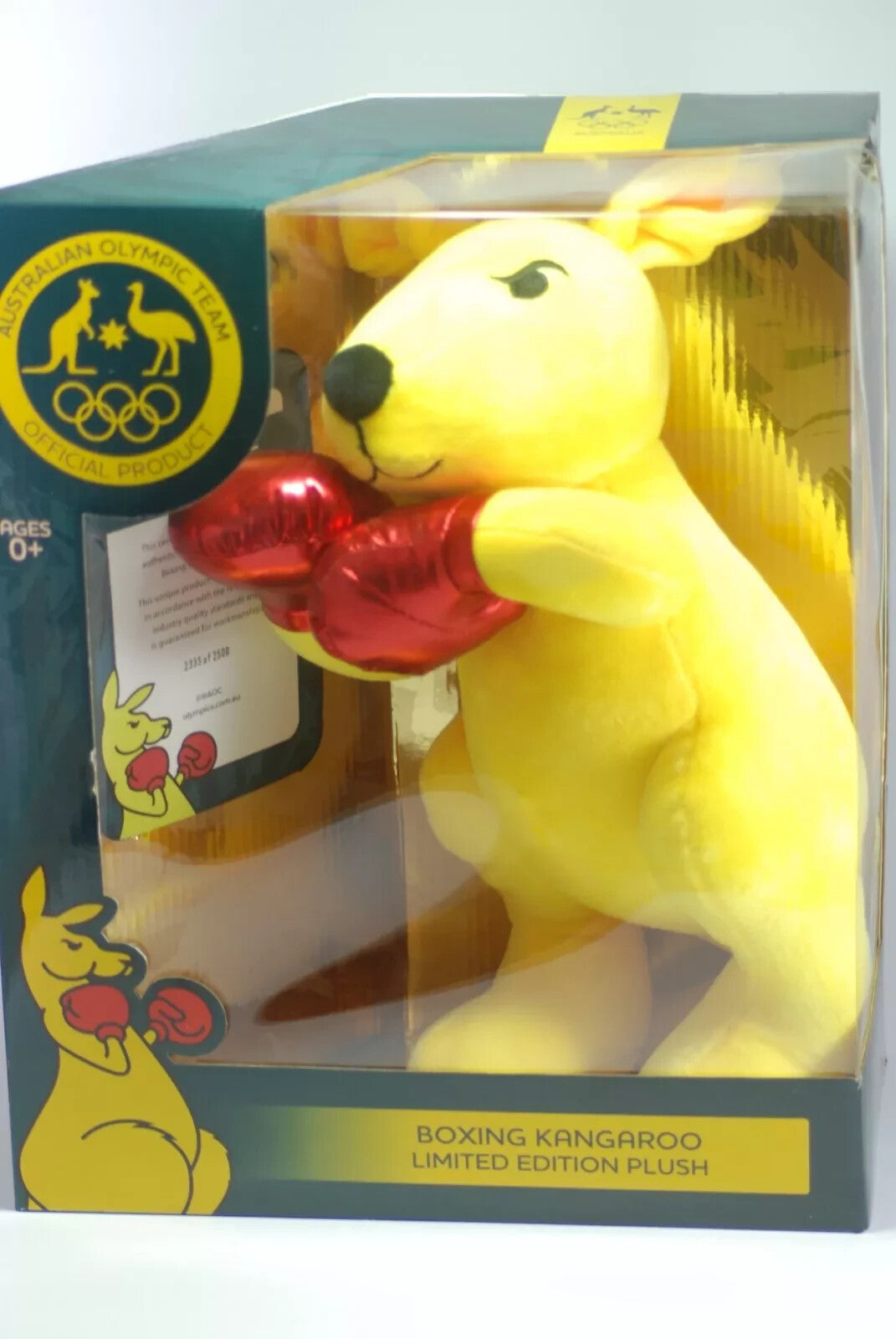AUS Olympic Team Official Product - Boxing Kangaroo Limited Edition Plush