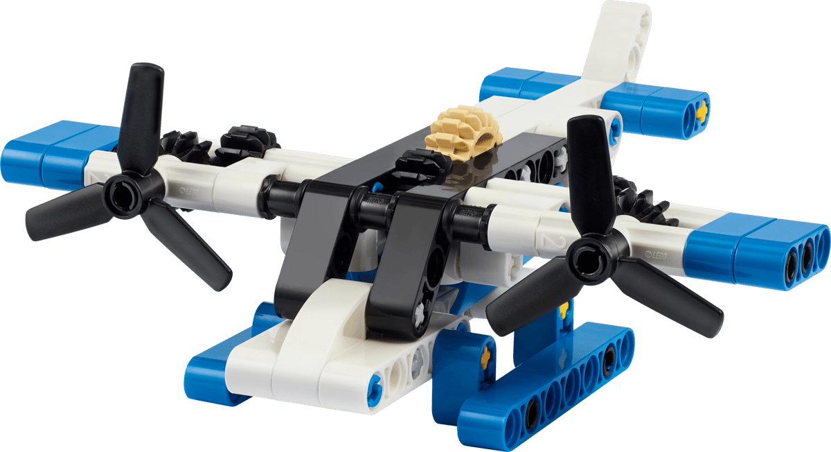 LEGO Technic White Seaplane Paper Bag 30736 (SEALED)