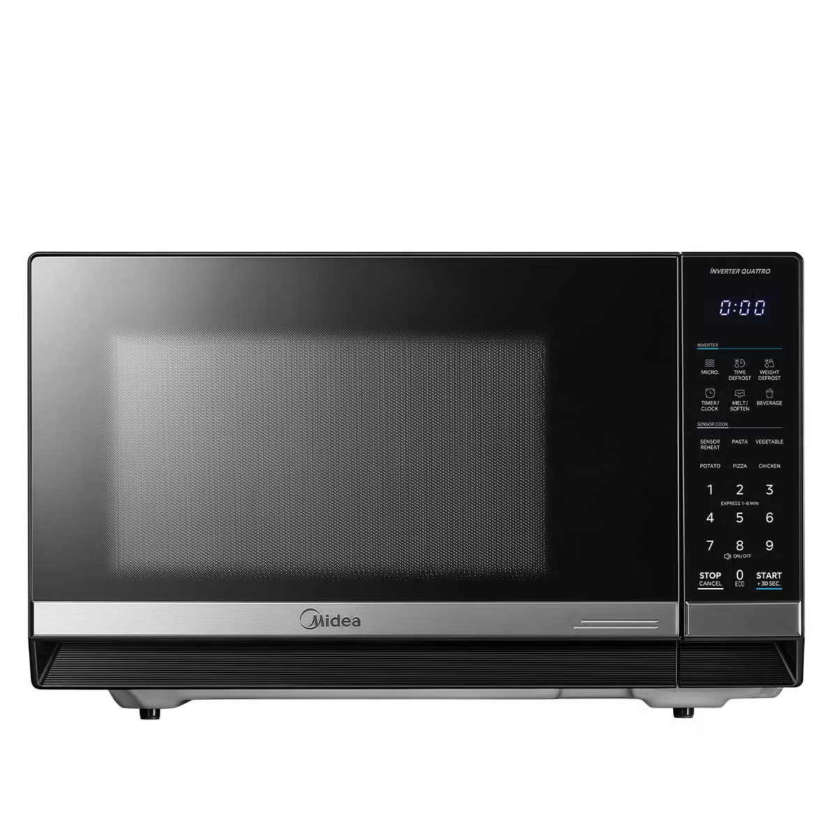 Midea 34L Smart Inverter Microwave 1200W Black Countertop Oven MMW12VT34B New