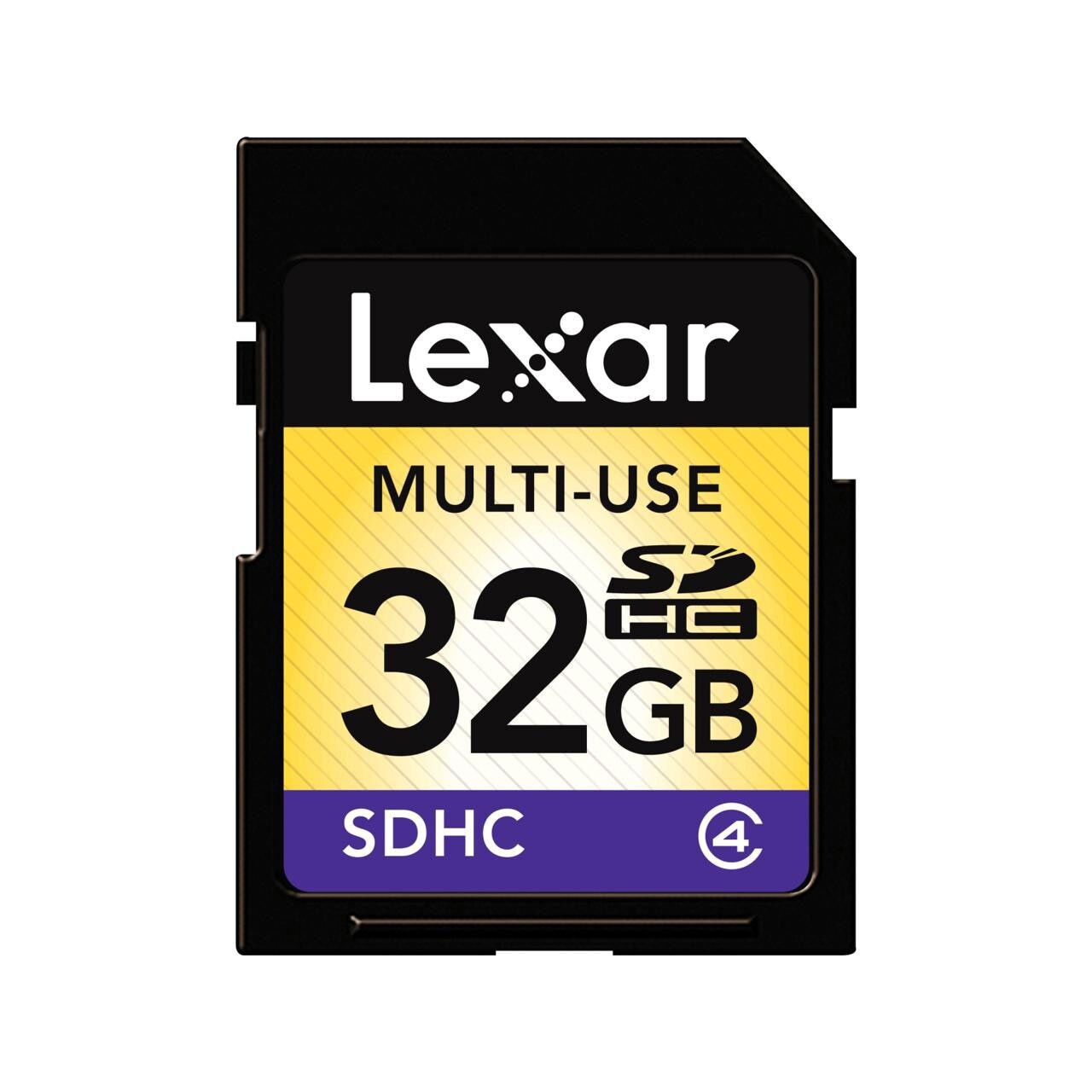 Lexar SD Card 32GB Class 4 SDHC DSLR Memory Multi-USE for Digital Camera