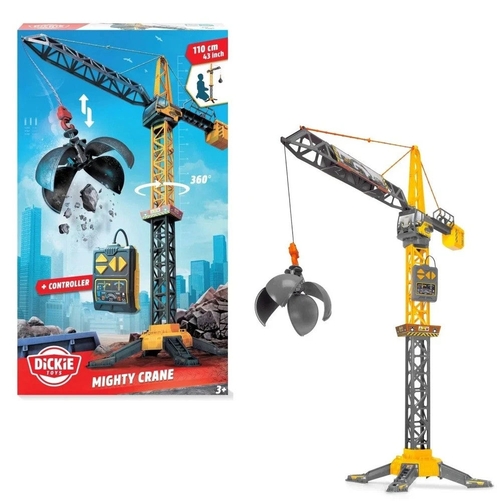 Dickie Toys Might Crane 110cm Wired Remote Controlled Crane NEW