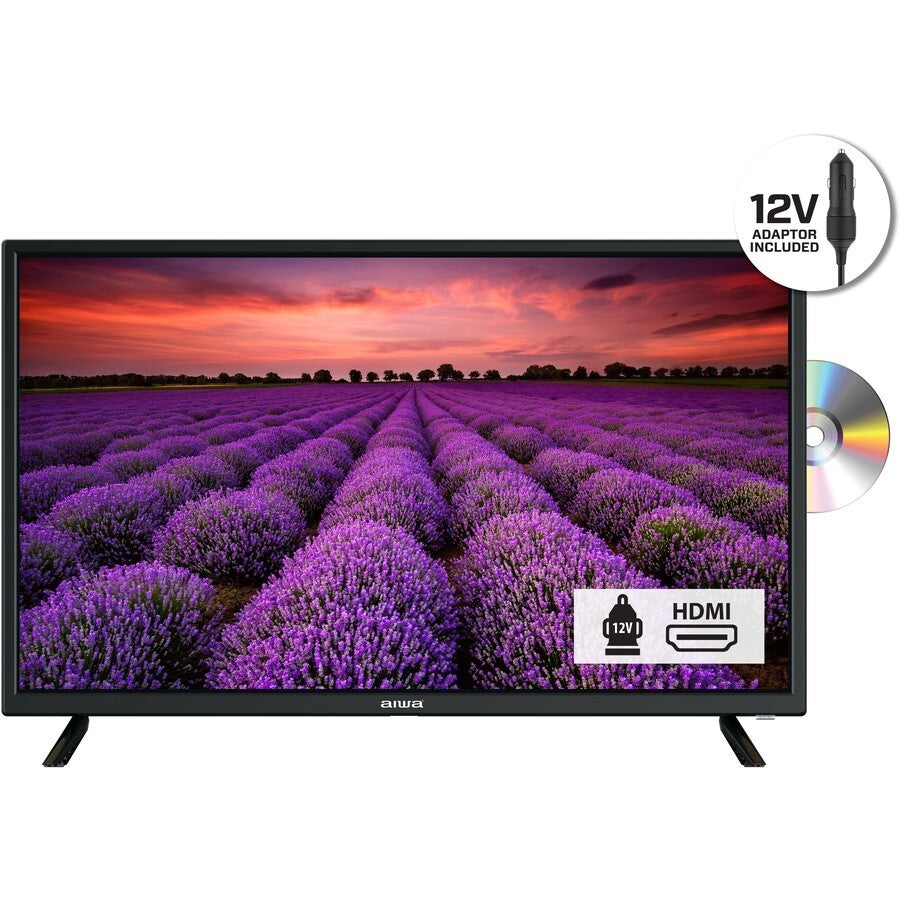 AIWA 32" LED WebOS ThinQ AI Smart HD TV & DVD Player Combo 12V Caravan Adapter