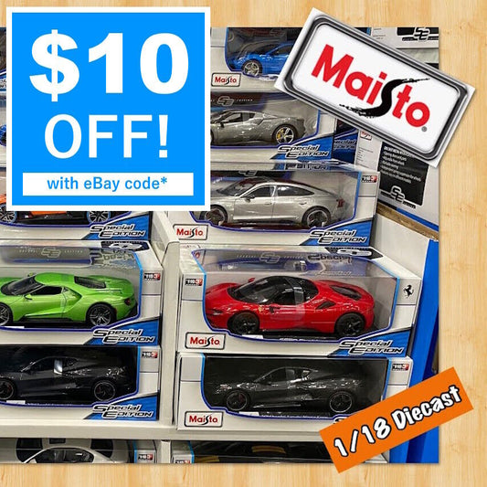 Maisto Bugatti Ford Mustang Dodge Lamborghini Gran Turismo GT Die Cast Car 1:18