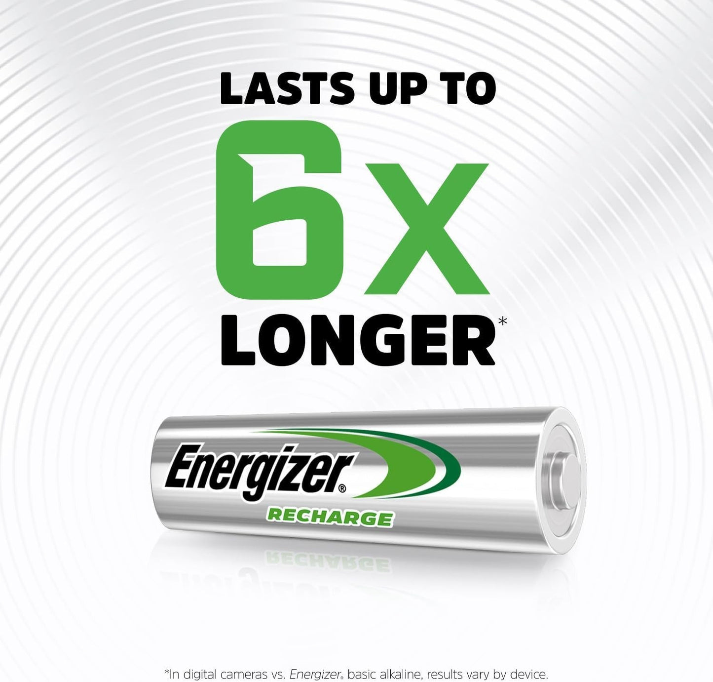 Energizer AA or AAA Rechargeable Batteries ACCU Recharge Extreme Pack of 4 