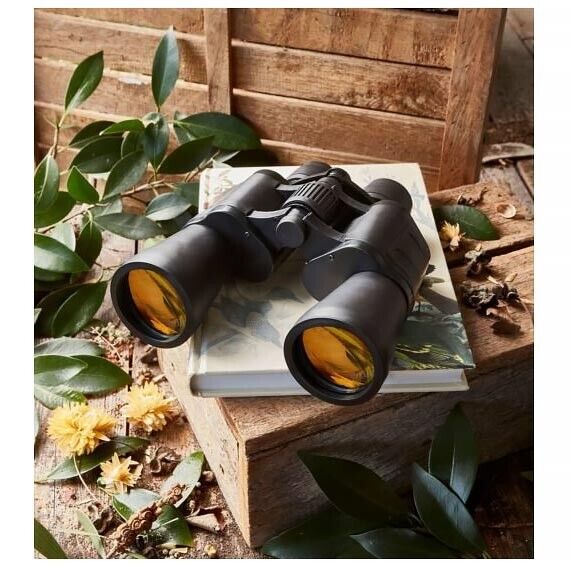 AUSTRALIAN GEOGRAPHIC OUTDOOR ADVENTURE BINOCULARS 7 x 50mm Ruby Coated Lens