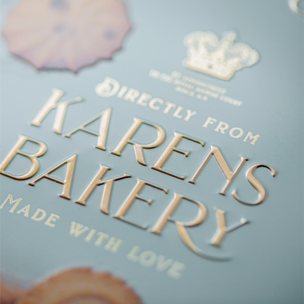 Karens Bakery Danish Butter Cookies Tea Snack Sweets Biscuit Share Gift Tin 908g