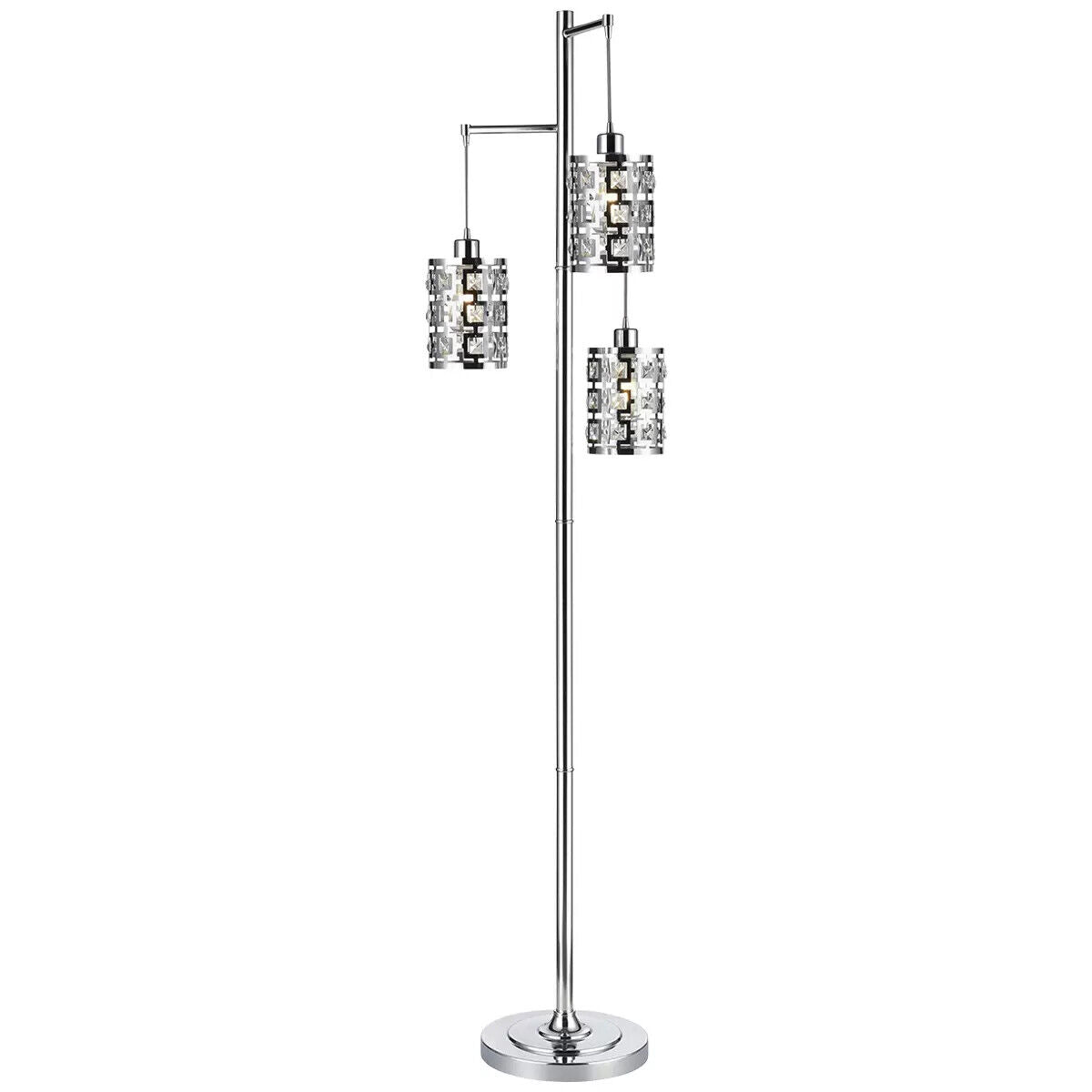 Bridgeport Hampton Designs Floor Lamp 185.4 x 46.7 cm Gisele Crystal 3