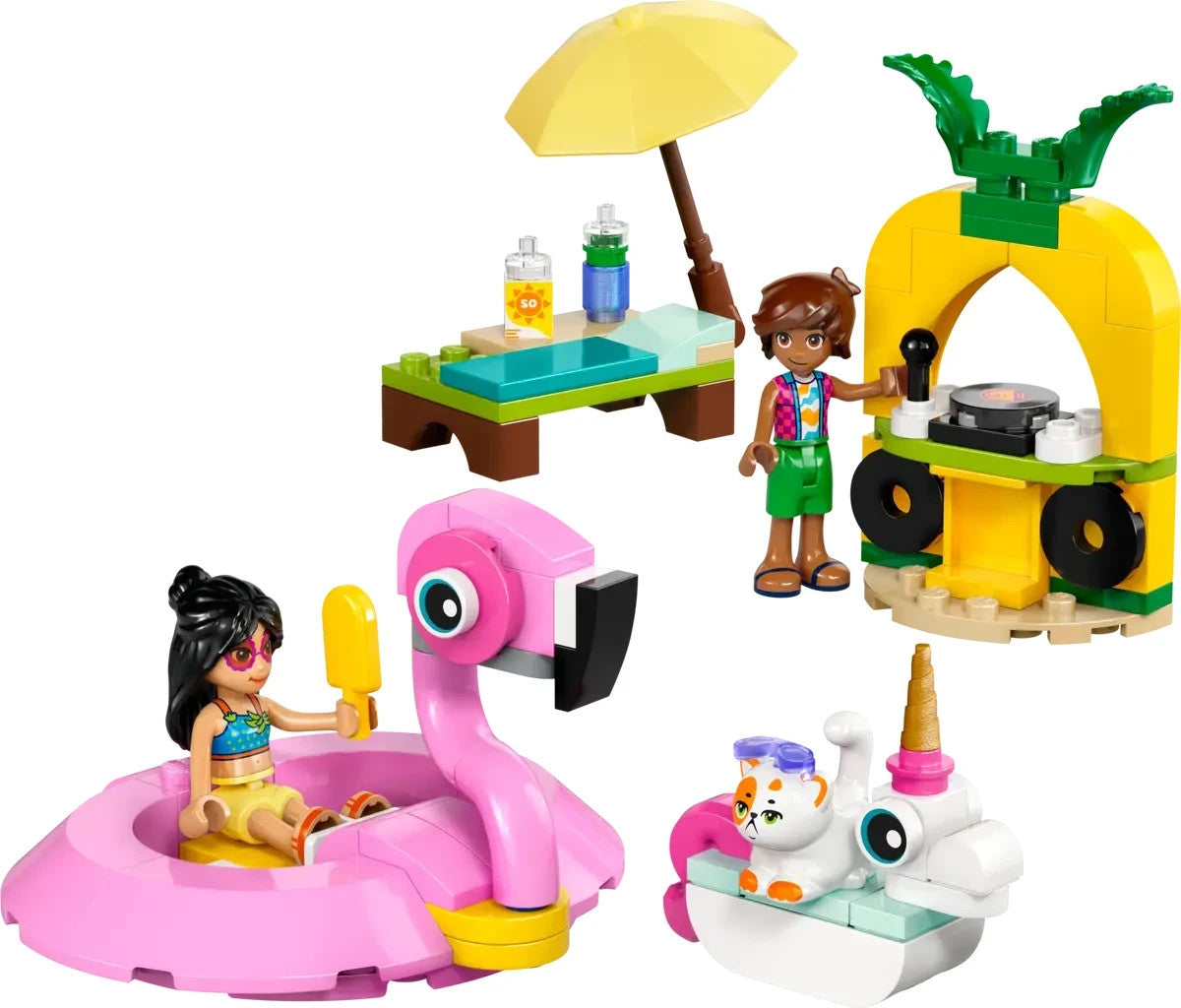 LEGO 42658 FRIENDS - UNICORN AND FLAMINGO POOL PARTY