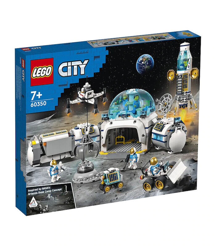 LEGO 60350 City Space Port Lunar Research Base Astronaut Brand New Sealed 