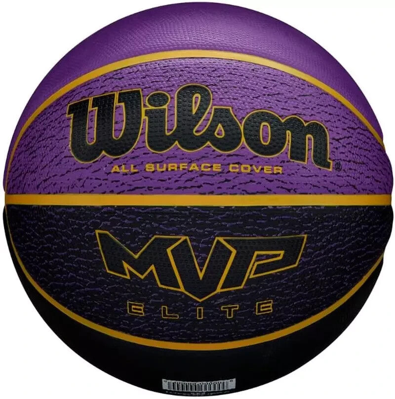 Wilson NBA MVP Elite Basketball - Purple & Black