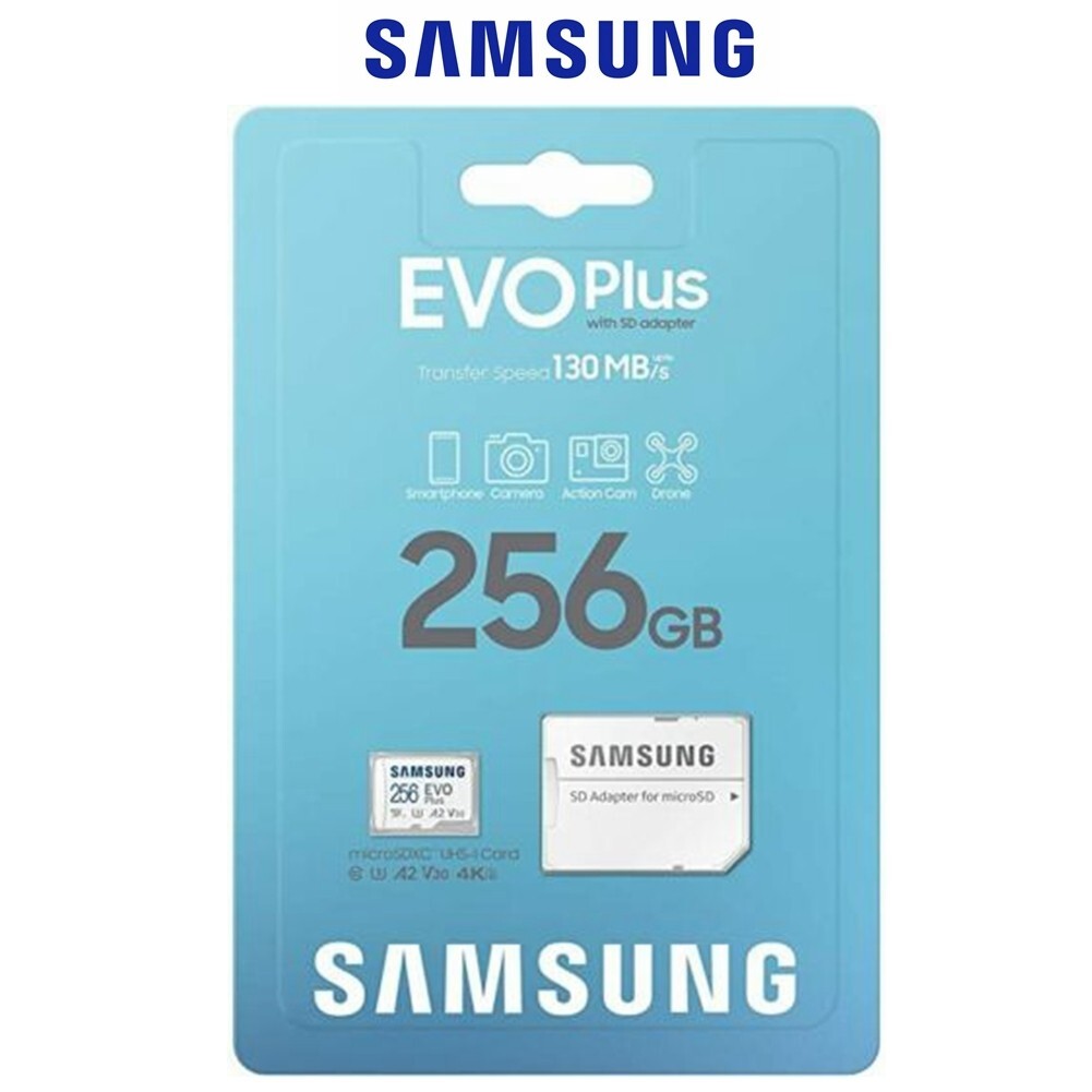 Samsung 256GB EVO Plus microSD Card (2021) MB-MC256KA