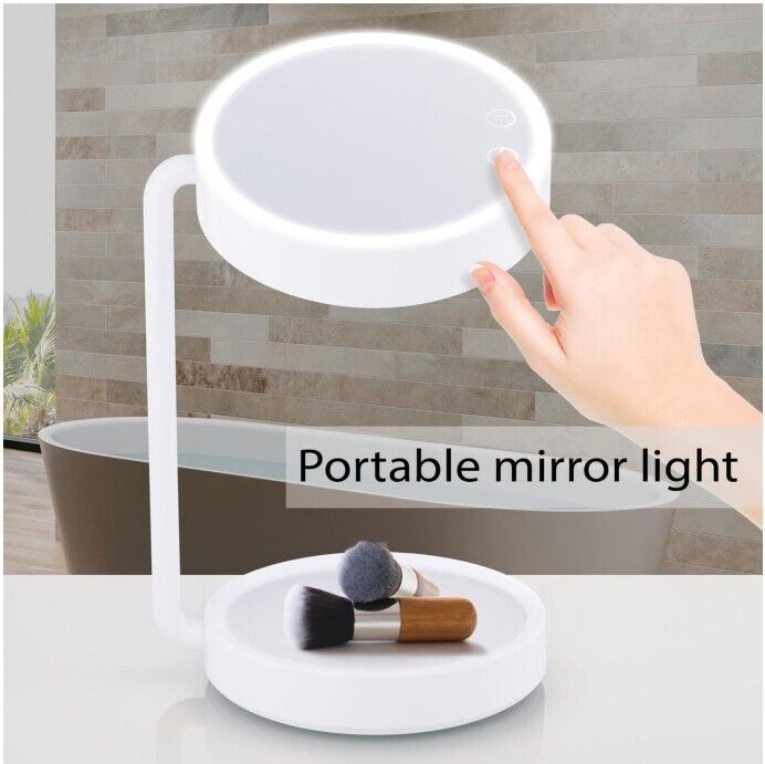 Verve Design Claire Rechargeable Mirror Light 6W LED 330 Lumens 5500K Daylight